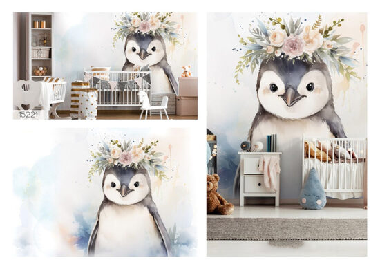 Fototapete - pingvīnēns (Kods: PL 15221)